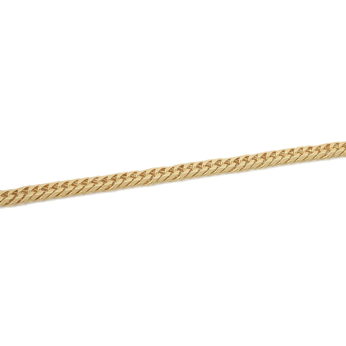 商品説明 程度 中古 Sランク サイズ 40.0cm 幅2.7mm 材質 K18YG 重さ 10.6g デザイン 6面ダブル 付属品 なし コンディション コンディション 目立つダメージなし 特記事項 日本造幣局検定マーク入り コメント 全体的に状態の良いお品物でございます。6面ダブルのカットが美しいネックレスでございます。