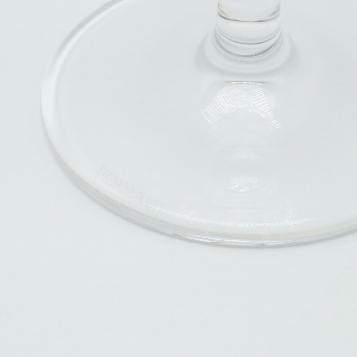 TIFFANY&Co. ティファニー アトラス ピルスナー ペアグラス ビアグラス ビールグラス 2個セット クリスタル ガラス製 【中古】 2