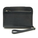 LOUIS VUITTON ルイ ヴィトン エピ オシュ セカンドバッグ クラッチバッグ レザー ノワール 黒 ブラック シルバー金具 M59362 【中古】(4)