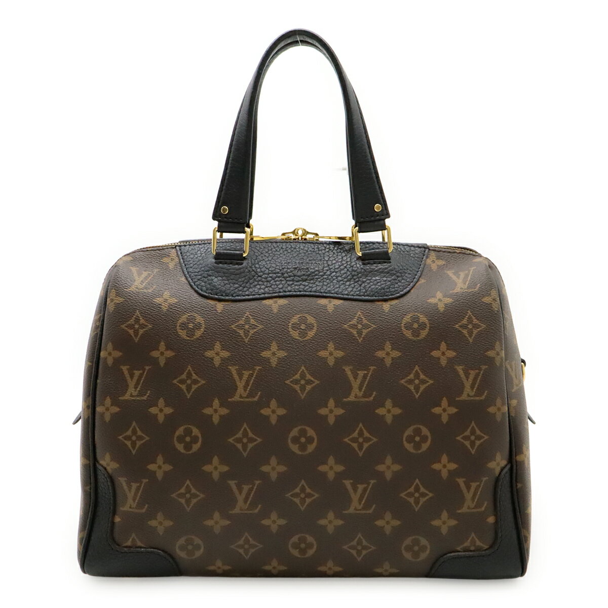 Rakuten - LOUIS VUITTON ルイ ヴィトン モノグラム レティーロ ハンドバッグ トートバッグ ハンドバッグ ボストン ブラック 黒 M50058 【中古】