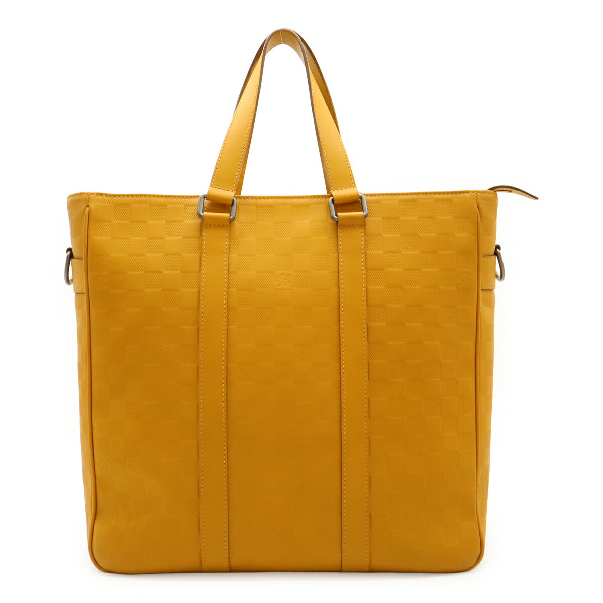 Rakuten - LOUIS VUITTON ルイ ヴィトン ダミエアンフィニ ネオ タダオ トートバッグ ビジネスバッグ ソラール 黄色 イエロー ショルダー欠品 N41228 【中古】