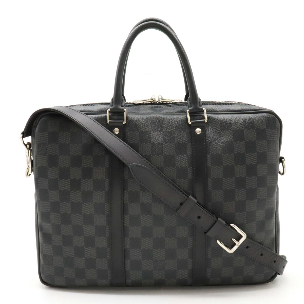 LOUIS VUITTON ルイ ヴィトン ダミエグラフィット PDV PM ポルト ドキュマン ヴォワヤージュ ビジネスバッグ ブリーフケース 2WAY N41478 