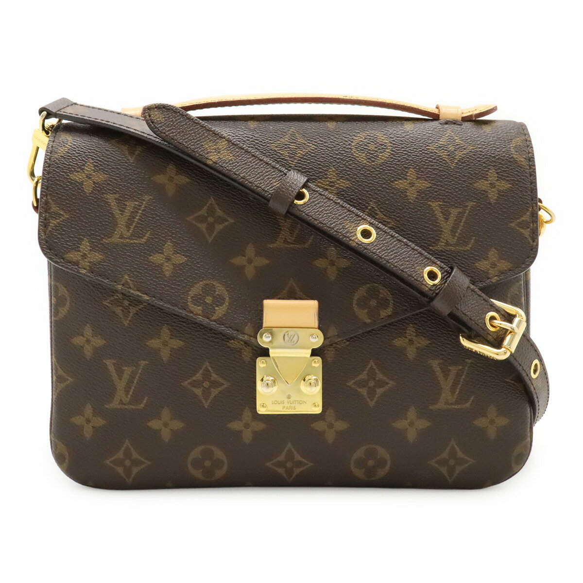 Rakuten - LOUIS VUITTON ルイ ヴィトン モノグラム ポシェット メティスMM ハンドバッグ 2WAY ショルダーバッグ クラッチバッグ M44875 【中古】