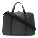 【バッグ】LOUIS VUITTON ルイ ヴィトン ダミエグラフィット ヨーン 書類カバン ビジネスバッグ ブリーフケース 2WAY ショルダーバッグ N48118 【中古】