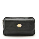 GUCCI グッチ MORPHEUS インターロッキングG ベルトバッグ ウエストバッグ ボディバッグ 2WAY クラッチバッグ レザー ブラック #90 59...
