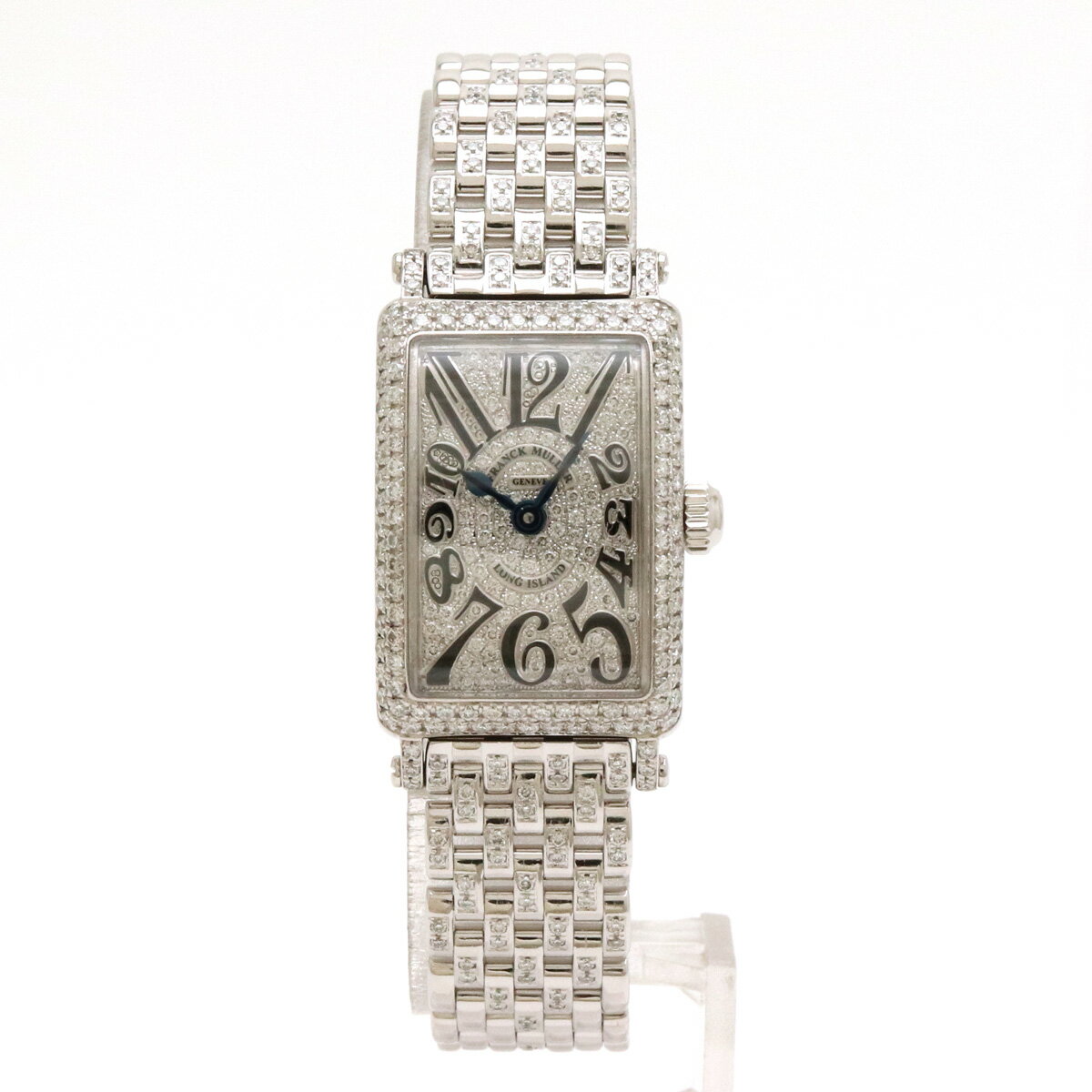 FRANCK MULLER フランク ミュラー ロングアイランド プティ 750 純正ダイヤモンド  ...