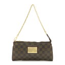 LOUIS VUITTON ルイ ヴィトン ダミエ ソフィ アクセサリーポーチ ハンドバッグ チェーンストラップ N51135 【中古】(4)