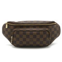 LOUIS VUITTON ルイ ヴィトン ダミエ バムバッグ メルヴィール ウエストバッグ ボディバッグ ウエストポーチ ヒップバッグ N51172 【中古】