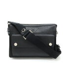 PRADA プラダ ショルダーバッグ 2WAY クラッチバッグ セカンドバッグ レザー NERO 黒 ブラック シルバー金具 【中古】