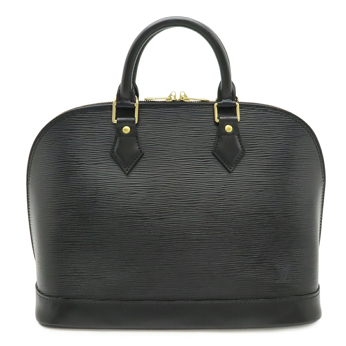 Rakuten - LOUIS VUITTON ルイ ヴィトン エピ アルマ ハンドバッグ レザー ノワール 黒 ブラック ゴールド金具 M52142 【中古】