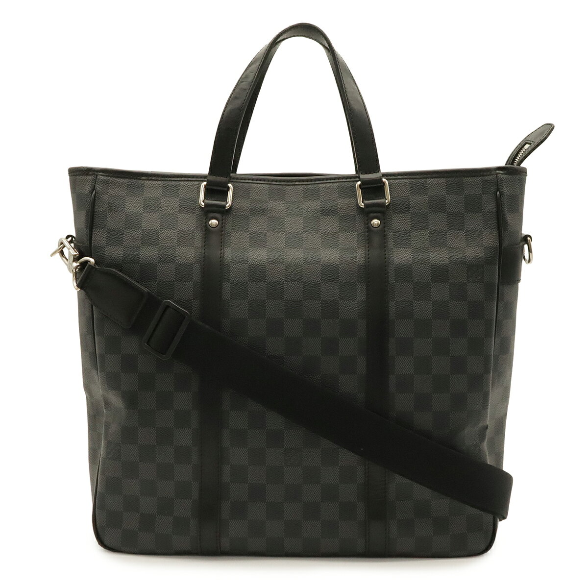 商品説明 程度 中古 Bランク サイズ W37.5cm-41.5cm H36cm D11cm ショルダーストラップ最長約163cm(調節可、金具含む) 材質 ダミエ・グラフィット キャンバス(PVCコーティングキャンバス) カラー ブラック/グレー 仕様 内側ポケット1、小ポケット2 付属品 ショルダーストラップ 重さ 約1.3kg コンディション 外側 パイピング破れ、中芯飛び出し、型崩れ、シワ、スレ、薄汚れ 内側 保管臭、スレ、色褪せ、薄汚れ、ポケット端切れ ハンドル 付根切れ ショルダー スレ、薄汚れ、薄カビ染み 金具 スレ 特記事項 製造番号 DU4038 コメント 使用感がございますが、まだまだご愛用頂けるお品物でございます。ビジネスシーンでもプライベートでもご使用いただける大容量のスタイリッシュなトートバッグでございます。