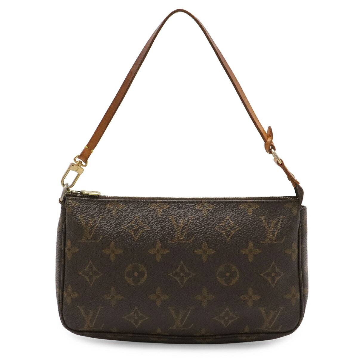 乐天商城 - LOUIS VUITTON ルイ ヴィトン モノグラム ポシェット アクセソワール アクセサリーポーチ ハンドバッグ パーティーバッグ M51980 【中古】