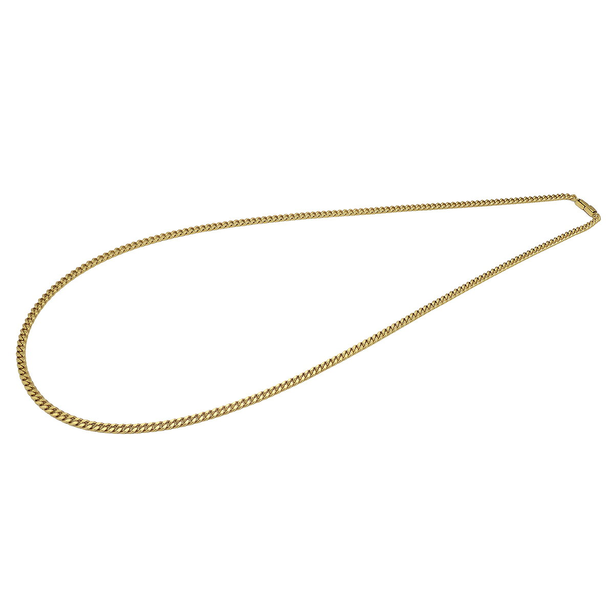 ブルーミン/森田質店のKIHEI 喜平 キヘイ ネックレス K18 18金 イエローゴールド 31.4g 60.5cm YG 2面S シングル 30g 前後 【中古】｜アングル2