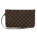 LOUIS VUITTON ルイ ヴィトン ダミエ ネヴァーフルMM ネヴァーフル用ポーチ ネヴァーフル付属品 マルチポーチ ポーチのみ N41358 【中古】(4)