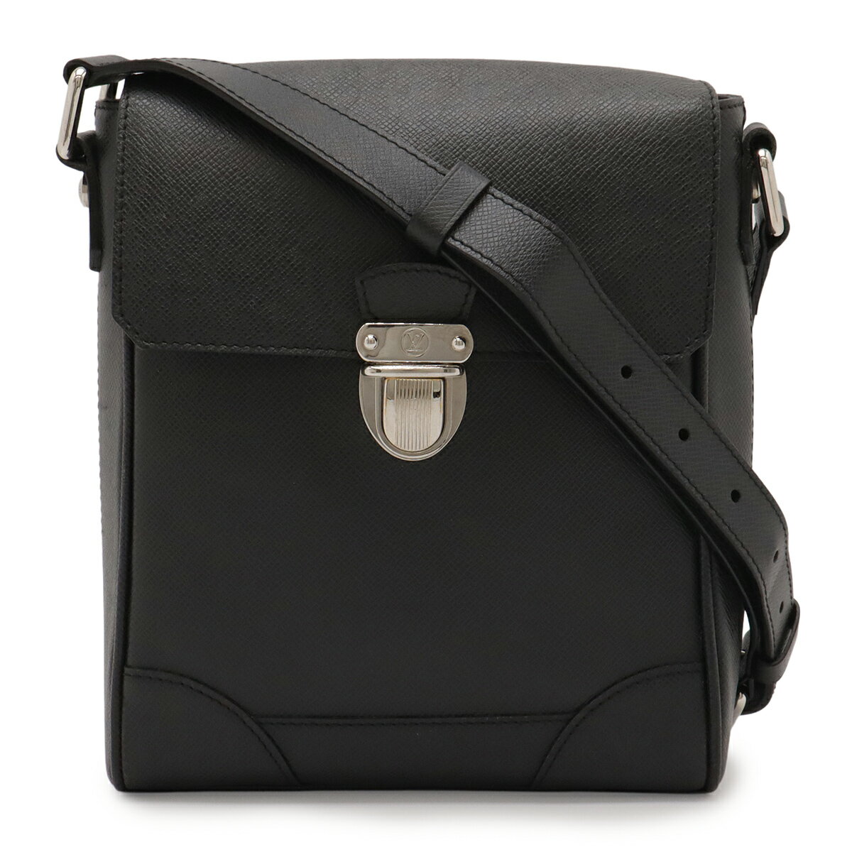 LOUIS VUITTON ルイ ヴィトン タイガ ルカ ショルダーバッグ 斜め掛け レザー アルドワーズ 黒 ブラック M31192 【中古】(4.0)