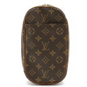 【バッグ】LOUIS VUITTON ルイ ヴィトン モノグラム ポシェット ガンジュ ボディバッグ ショルダーバッグ M51870 【中古】