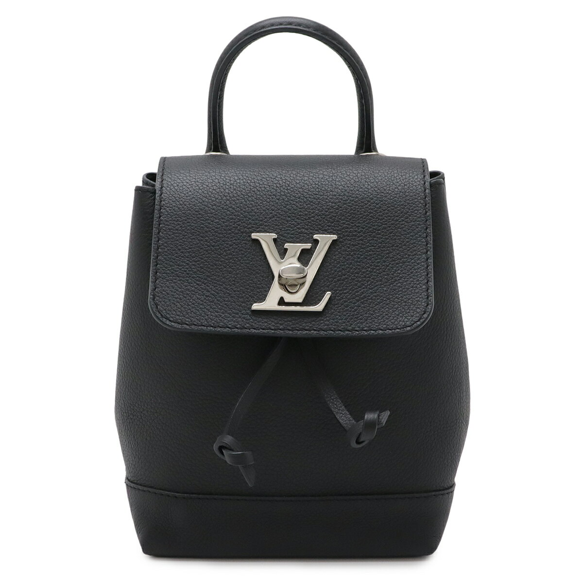 LOUIS VUITTON - LOUIS VUITTON ルイ ヴィトン ロックミー バックパック MINI リュックサック ハンドバッグ ショルダーバッグ 3WAY ノワール 黒 ブラック M54573 【中古】