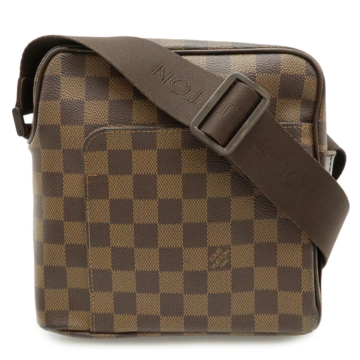 Rakuten - LOUIS VUITTON ルイ ヴィトン ダミエ オラフPM ショルダーバッグ ポシェット 斜め掛け N41442 【中古】