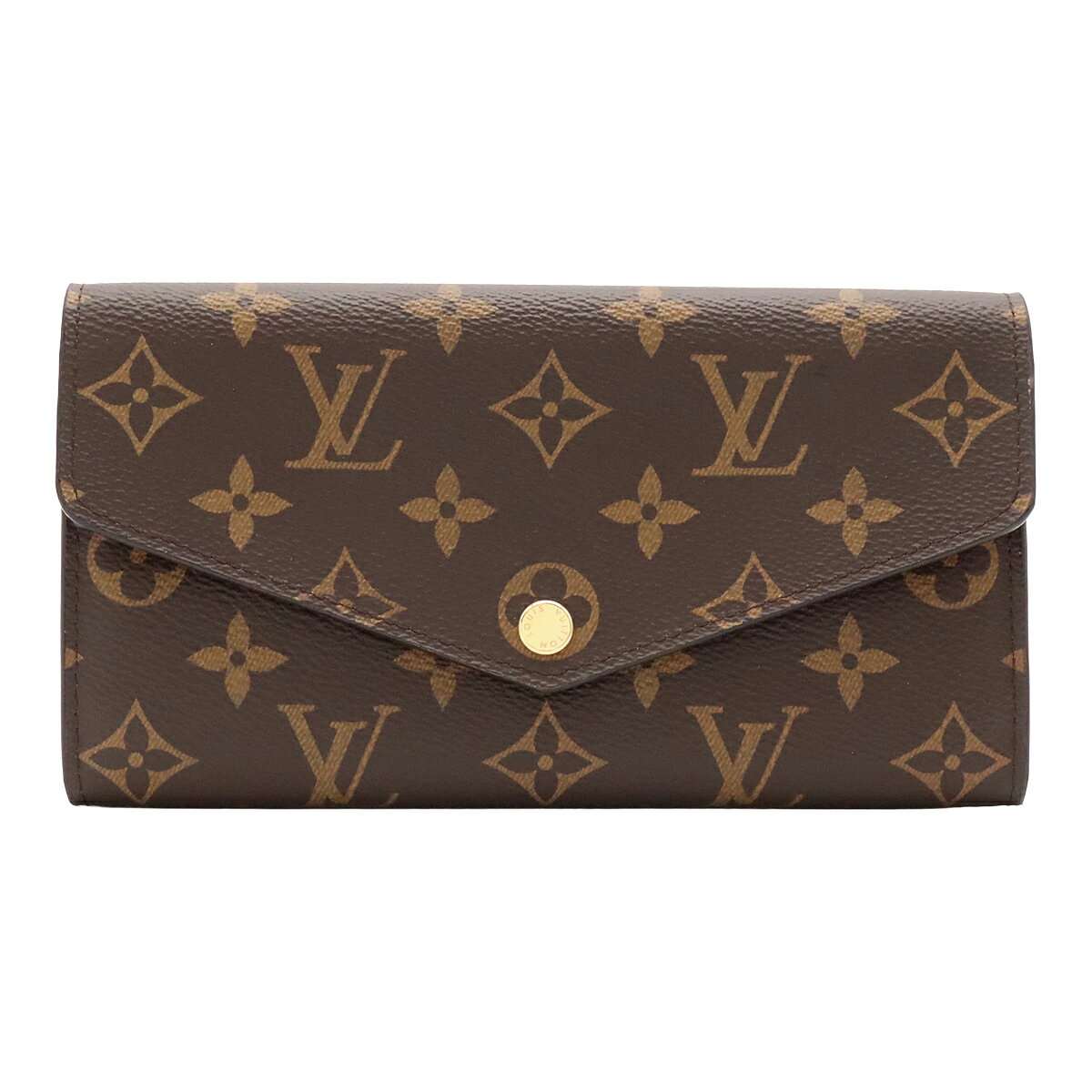 LOUIS VUITTON ルイ ヴィトン モノグラム ポルトフォイユ サラ 2つ折り長財布 二つ折 ...