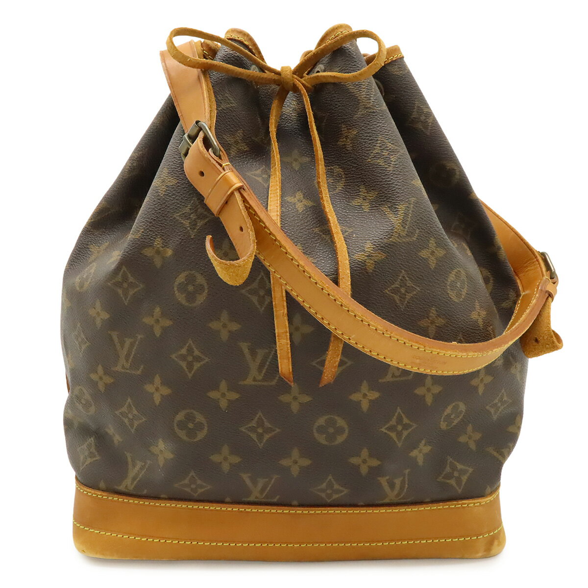 樂天商城 - LOUIS VUITTON ルイ ヴィトン モノグラム ノエ ショルダーバッグ セミショルダー ワンショルダー 肩掛け 巾着型 マルティエ刻印 M42224 【中古】
