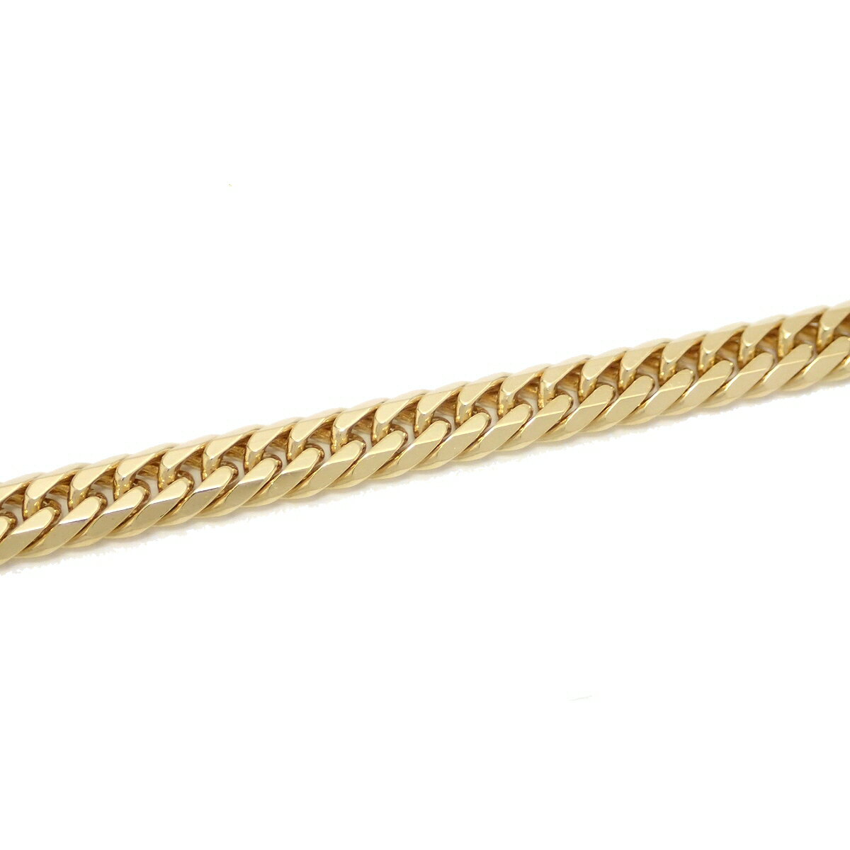 KIHEI 喜平 キヘイ ネックレス K18 18金 ゴールド 50.1g 60.0cm 6面W ダブル 日本造幣局検定マーク入り 50g 前後 【中古】