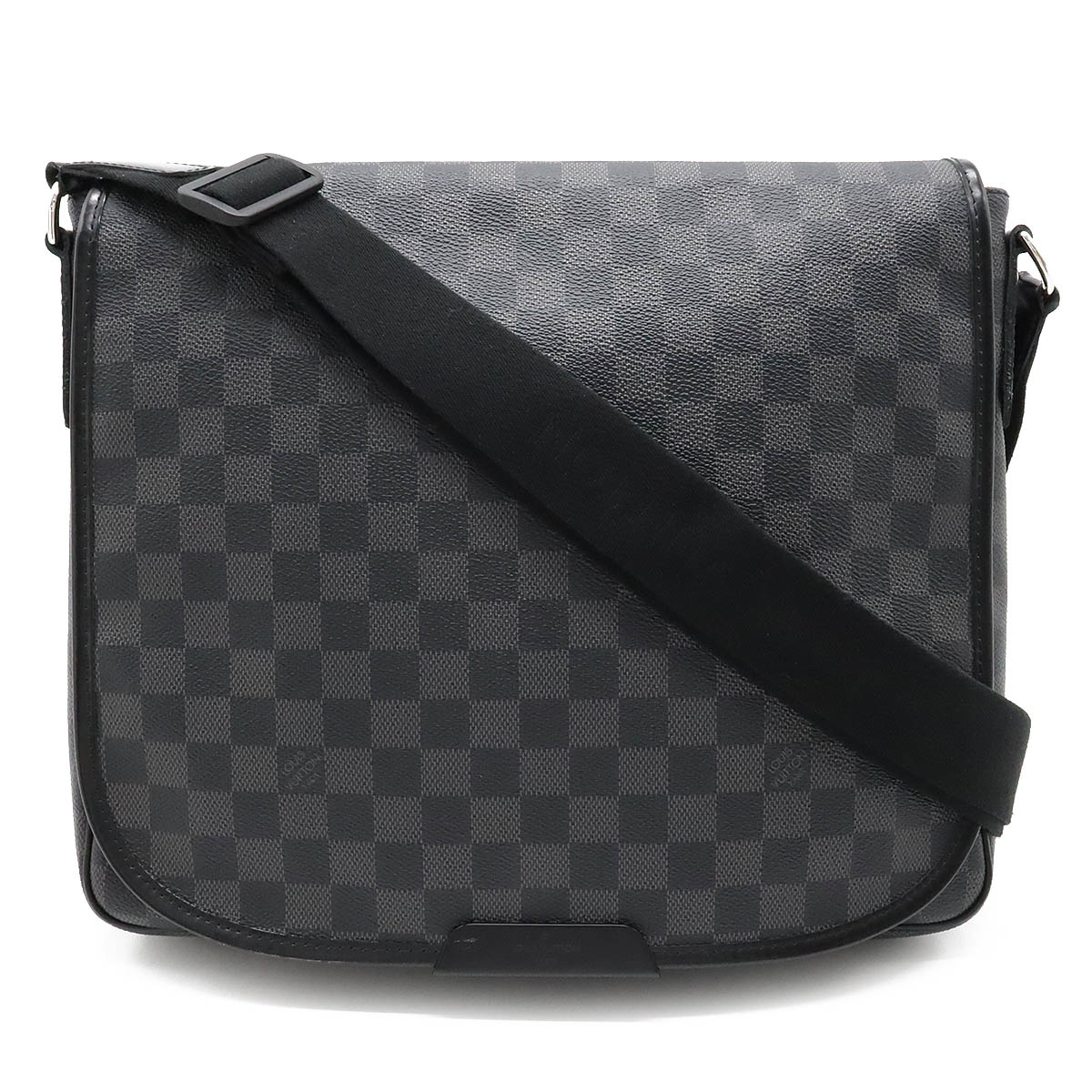 【バッグ】LOUIS VUITTON ルイ ヴィトン ダミエグラフィット ダニエルMM ショルダーバッグ メッセンジャーバッグ 斜め掛けショルダー N58029 【中古】