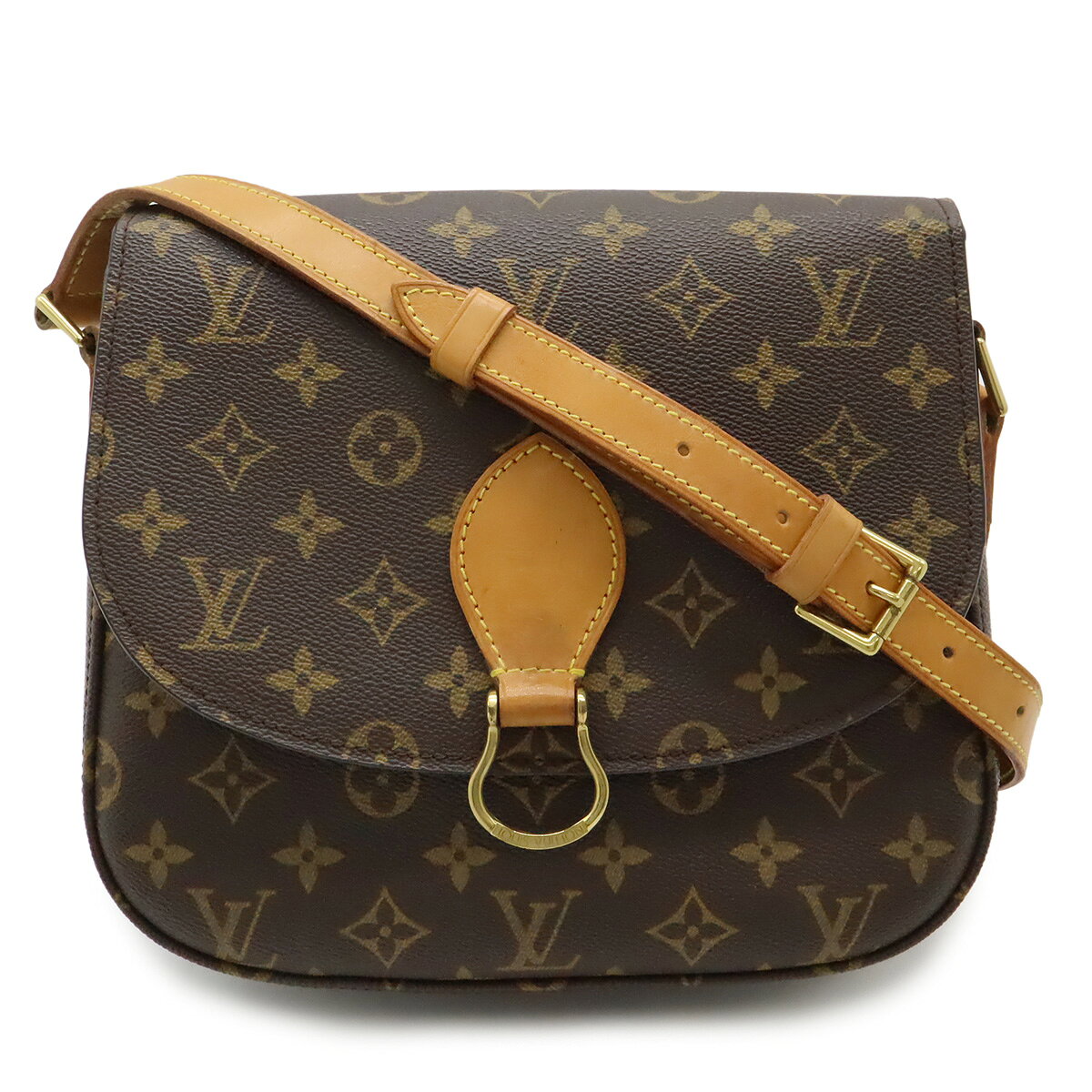 LOUIS VUITTON ルイ ヴィトン モノグラム サンクルー24 サンクルーGM ショルダーバッグ 斜め掛け M51242 【中古】