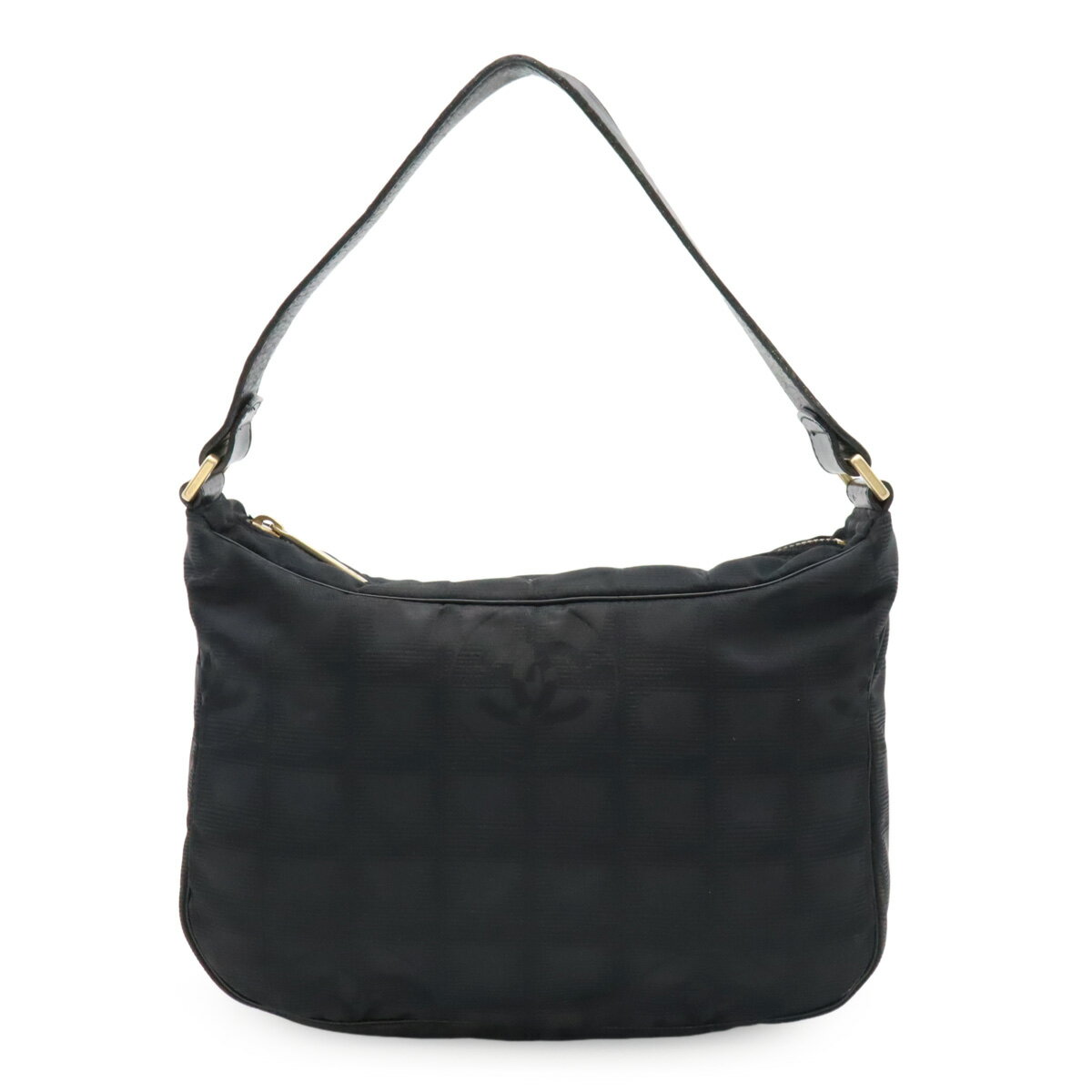 CHANEL シャネル ニュートラベルライン Newトラベルライン ショルダーバッグ ワンショルダー ハンドバッグ ナイロン ブラック ゴールド金具 A20516 【中古】