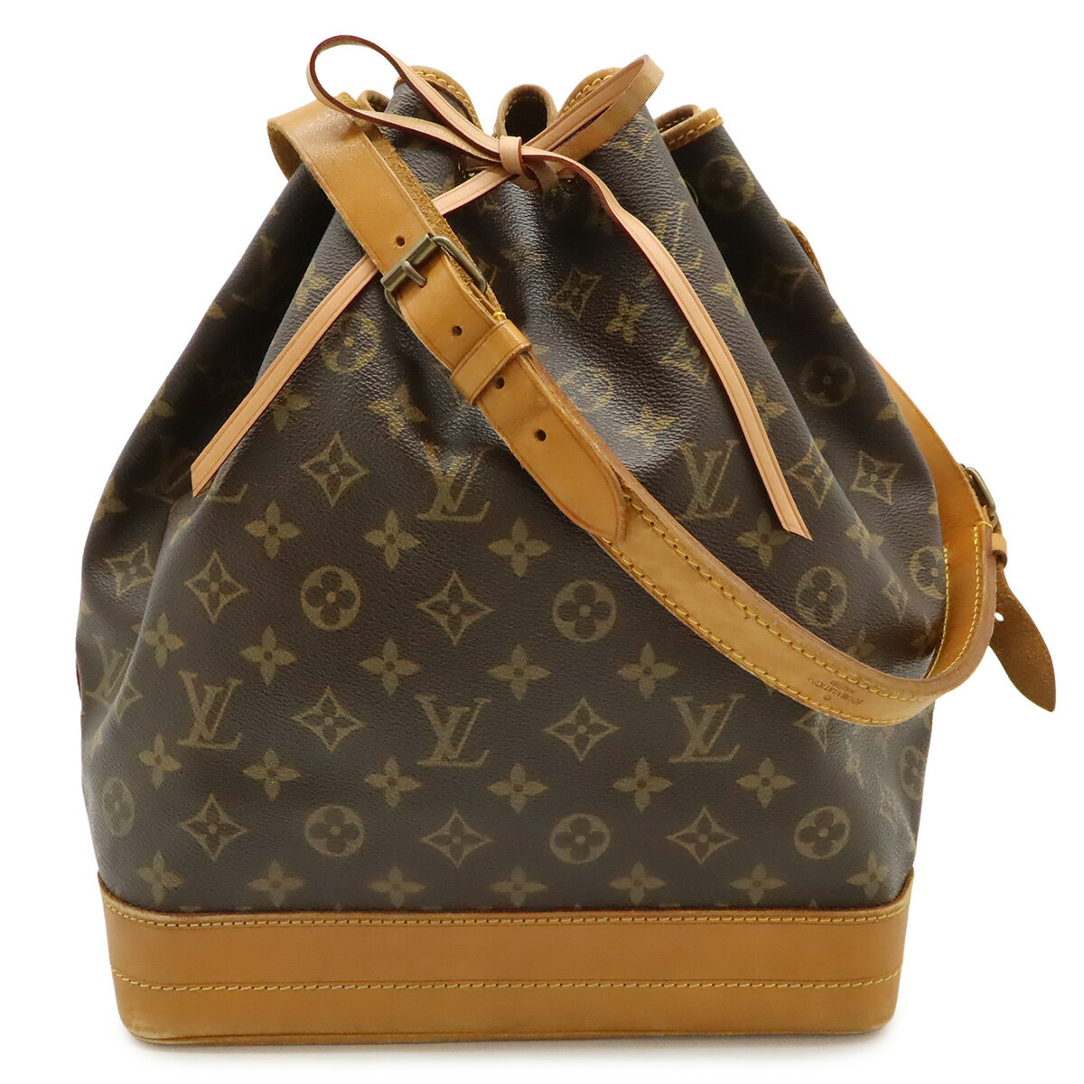 乐天商城 - LOUIS VUITTON ルイ ヴィトン モノグラム ノエ ショルダーバッグ セミショルダー ワンショルダー 肩掛け 巾着型 マルティエ刻印 M42224 【中古】