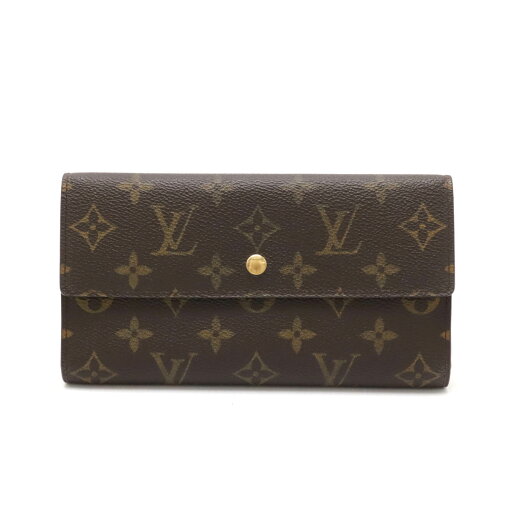 LOUIS VUITTON ルイ ヴィトン モノグラム ポルトトレゾール インターナショナル 3つ折長財布 三つ折り長財布 M61215 【中古】 LOUIS VUITTON ルイ ヴィトン モノグラム ポルトトレゾール インターナショナル 3つ折長財布 三つ折り長財布 M61215 【中古】