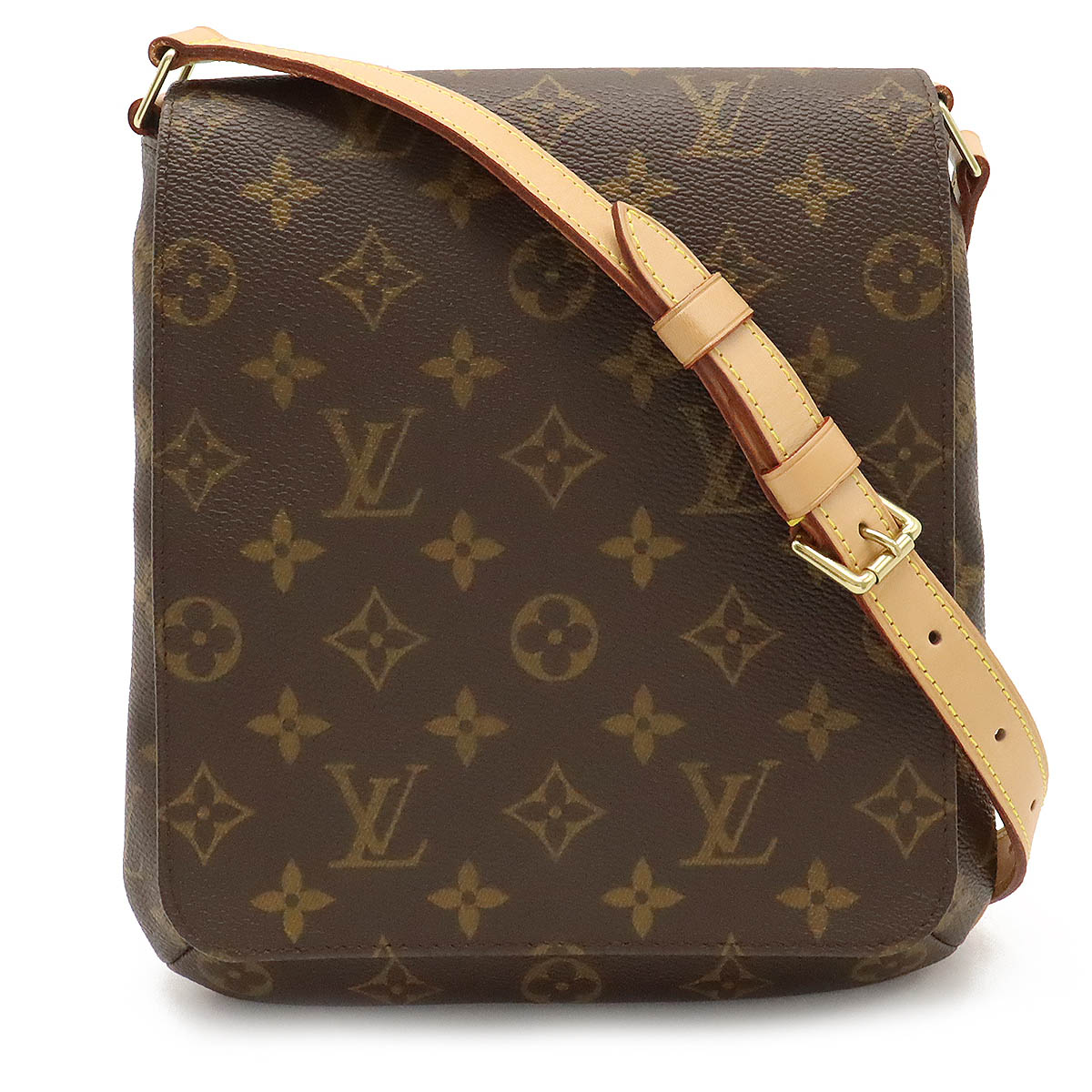 【バッグ】LOUIS VUITTON ルイ ヴィトン モノグラム ミュゼットサルサ ショルダーバッグ セミショルダー ワンショルダー ショートショルダー M51258 【中古】