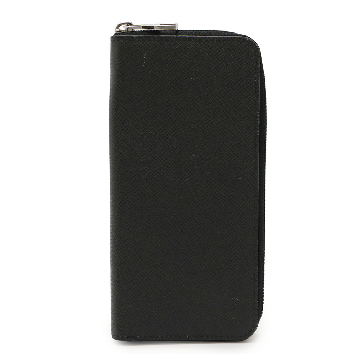 LOUIS VUITTON ルイ ヴィトン タイガ ジッピーウォレット ヴェルティカル ラウンドファスナー 長財布 ノワール 黒 ブラック イニシャル入り M30503 【中古】