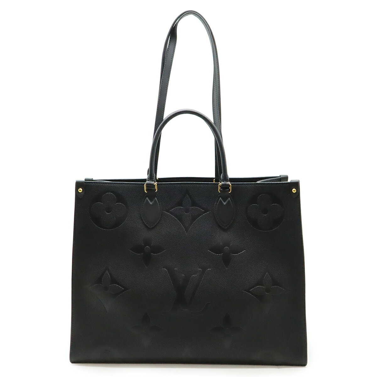 Rakuten - LOUIS VUITTON ルイ ヴィトン モノグラムアンプラント オンザゴーGM トートバッグ ラージトート ショルダーバッグ 2WAY ノワール ブラック M44925 【中古】
