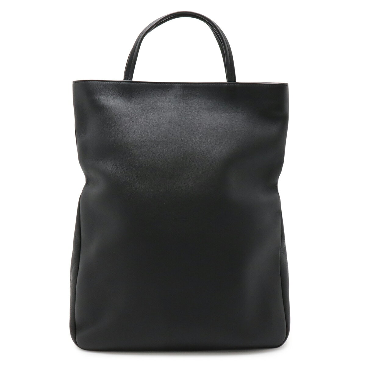 Rakuten - THE ROW ザ ロウ Everett Bag エバレット バッグ トートバッグ ハンドバッグ レザー ブラック 黒 W1433 【中古】