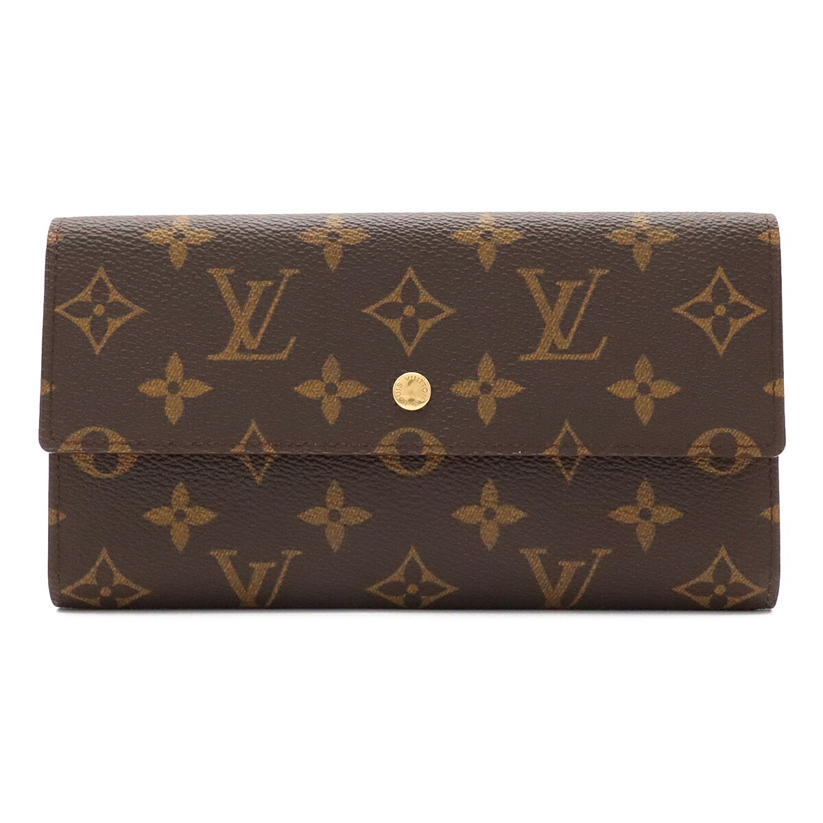 極美品　LOUIS VUITTON モノグラム 三つ折り財布　長財布 楽天市場】ルイヴィトン 三つ折長財布の通販