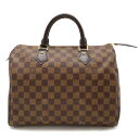 LOUIS VUITTON ルイ ヴィトン ダミエ スピーディ30 ハンドバッグ ミニボストンバッグ 新型 N41364 【中古】