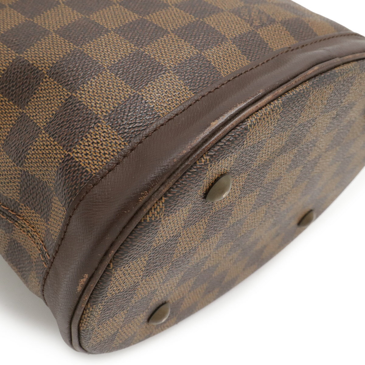 LOUIS VUITTON ルイ ヴィトン ダミエ マレ バケツ型 ショルダーバッグ トートバッ...