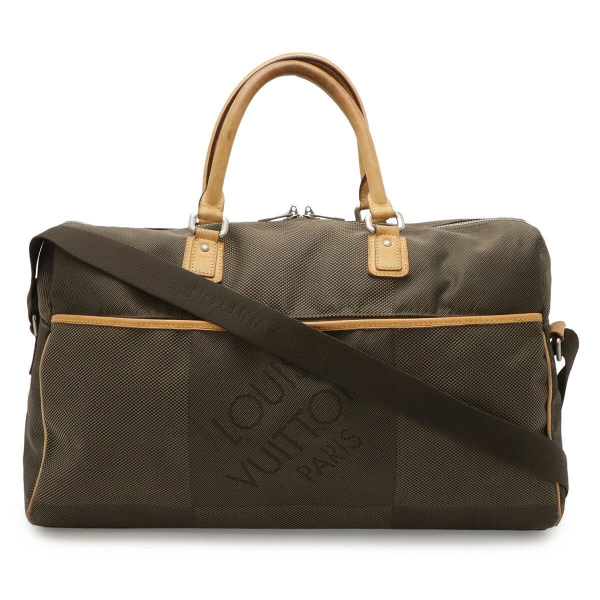 Rakuten - LOUIS VUITTON ルイ ヴィトン ダミエジェアン アルバトロス ボストンバッグ トラベルバッグ 旅行 2WAY ショルダーバッグ テール カーキ M93602 【中古】