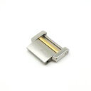 Cartier カルティエ タンクフランセーズLM用 純正 コマ 駒 こま 18mm SS YG 750 イエローゴールド 【中古】(2)