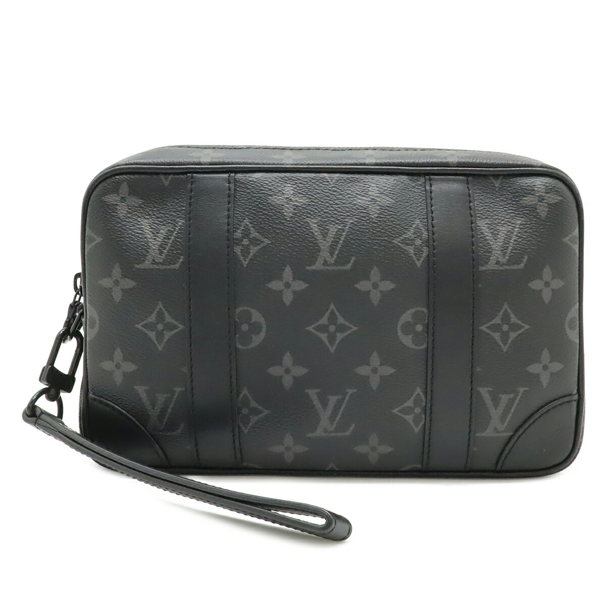 LOUIS VUITTON ルイ ヴィトン モノグラム エクリプス ポシェットカサイ セカンドバッグ クラッチバッグ ポーチ 小物入れ M82076 【中古】