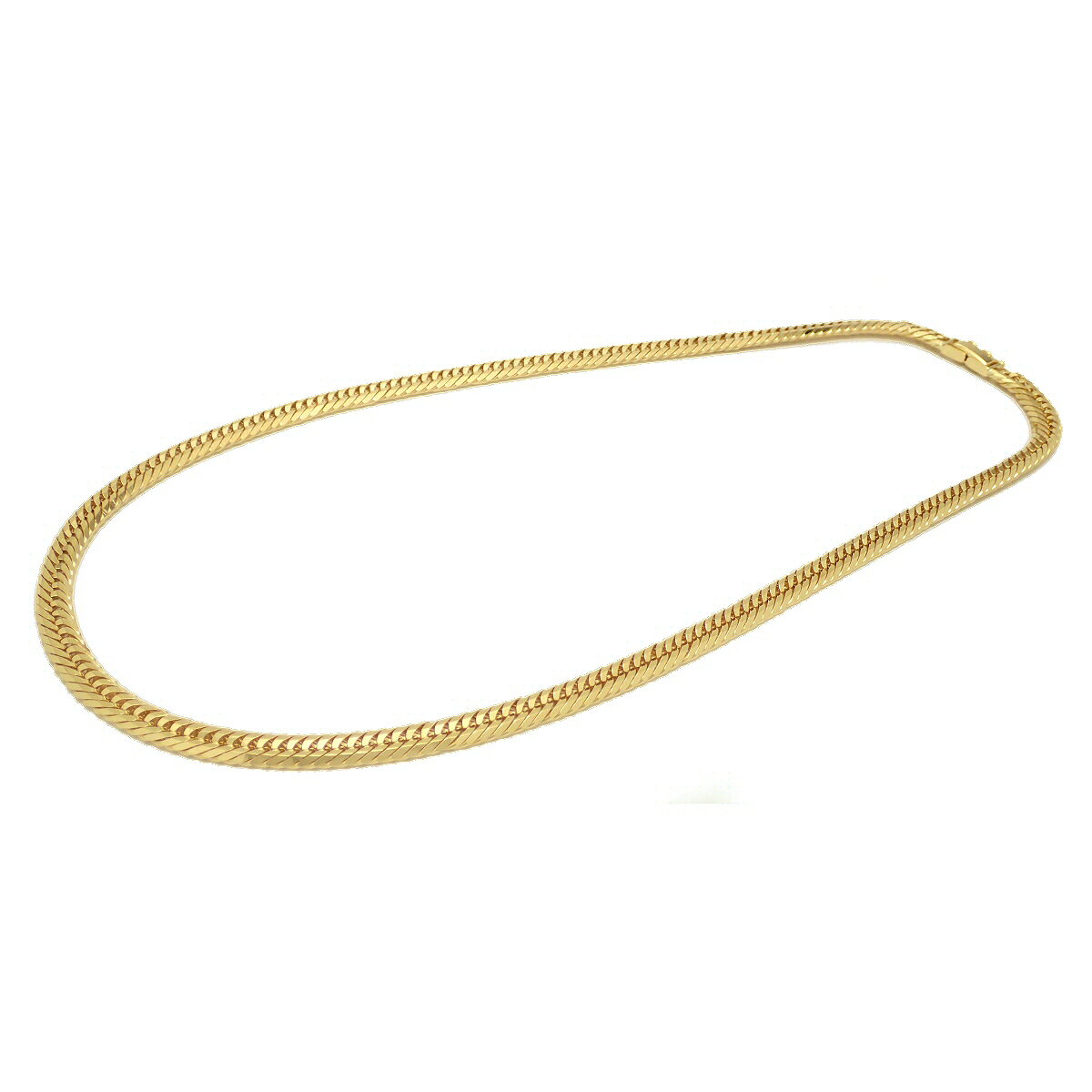 ブルーミン/森田質店のKIHEI 喜平 キヘイ ネックレス K18 18金 ゴールド 50.4g 50.5cm YG 12面T トリプル Mカット 日本造幣局検定マーク入り 50g 前後 【中古】｜アングル2