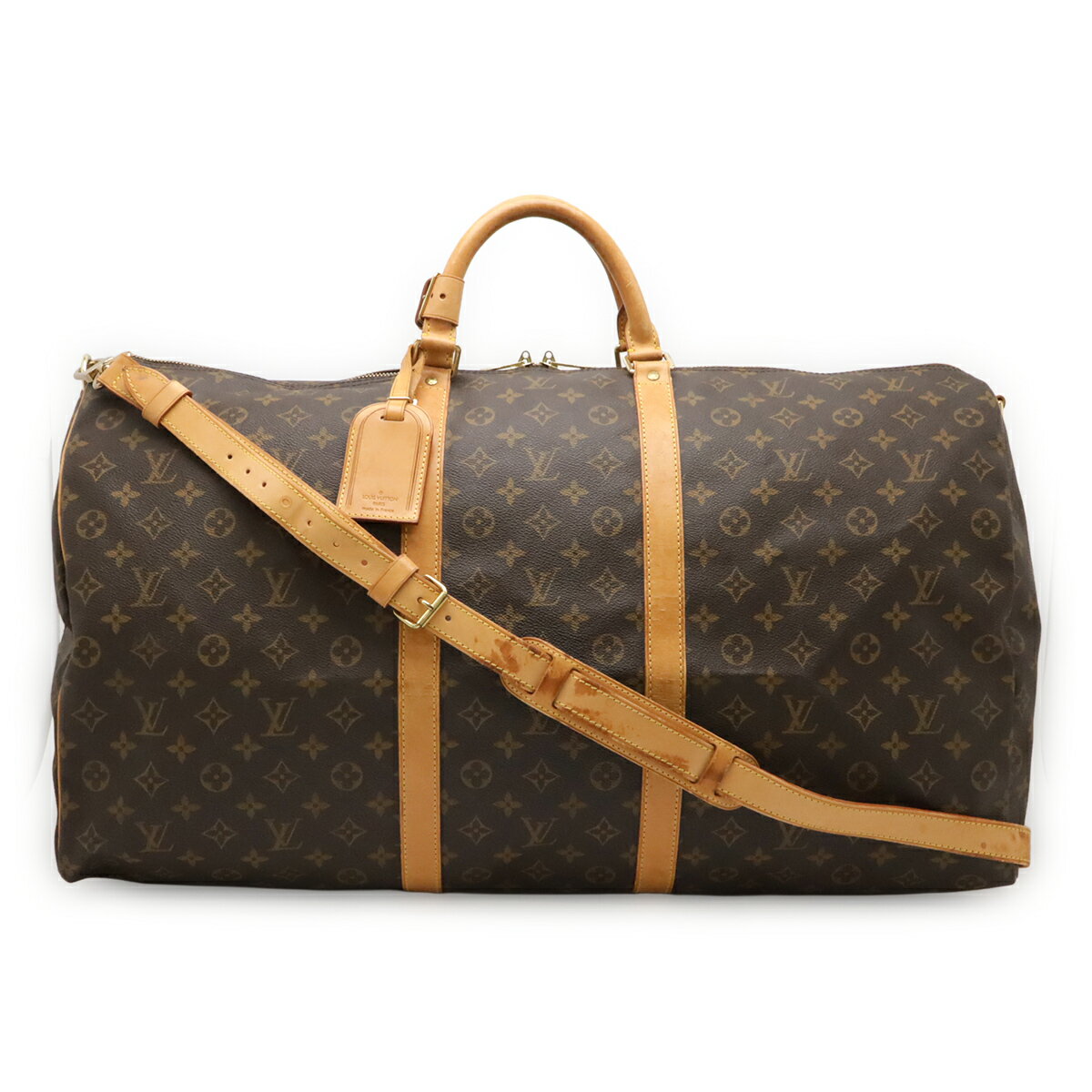 Rakuten - LOUIS VUITTON ルイ ヴィトン モノグラム キーポル バンドリエール60 ボストンバッグ 旅行カバン トラベルバッグ 2WAY ショルダーバッグ M41412 【中古】