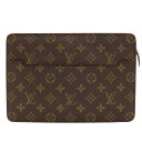 【バッグ】LOUIS VUITTON ルイ ヴィトン モノグラム ポシェット オム セカンドバッグ クラッチバッグ M51795 【中古】