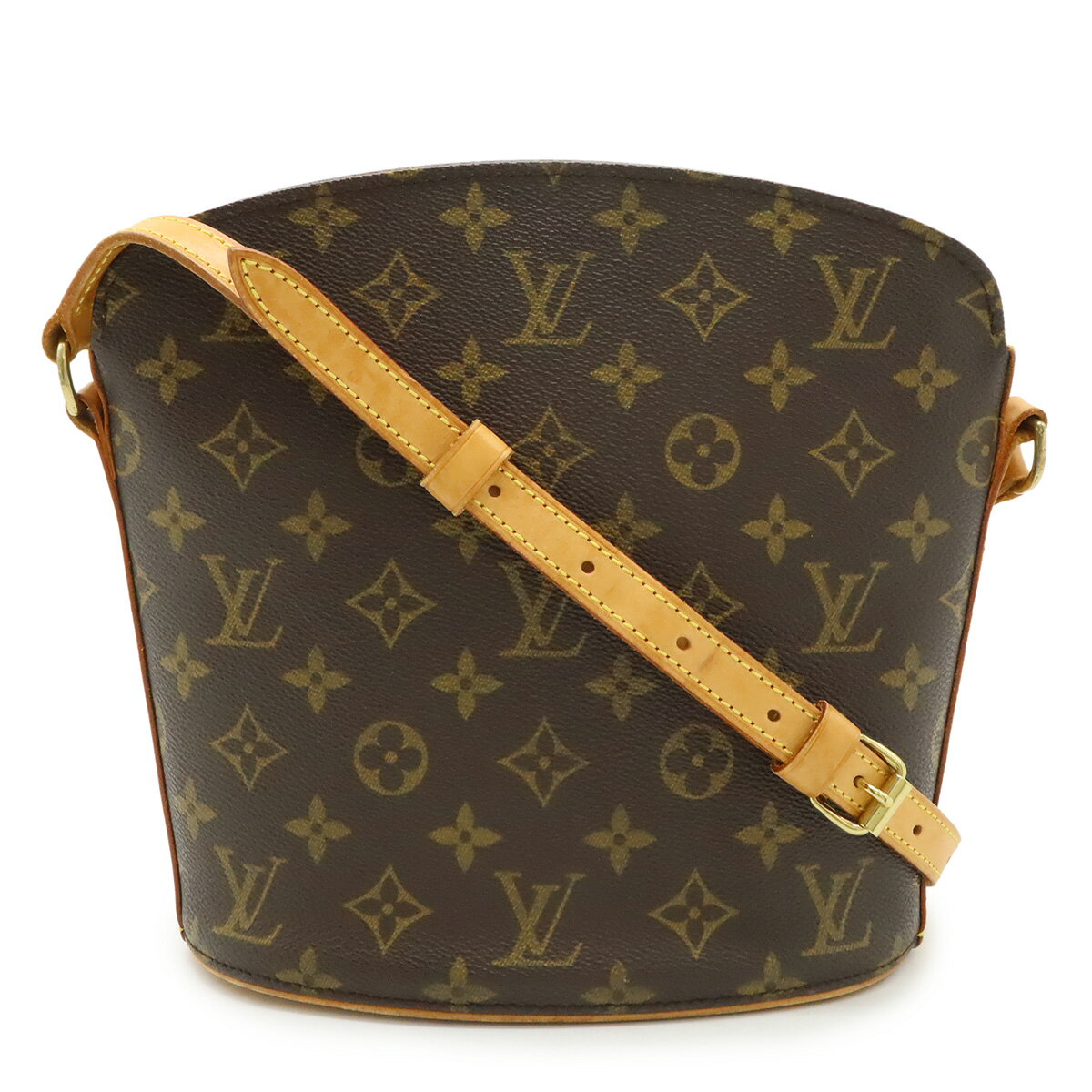 LOUIS VUITTON ルイ ヴィトン モノグラム ドルーオ ショルダーバッグ 斜め掛け M51290 【中古】