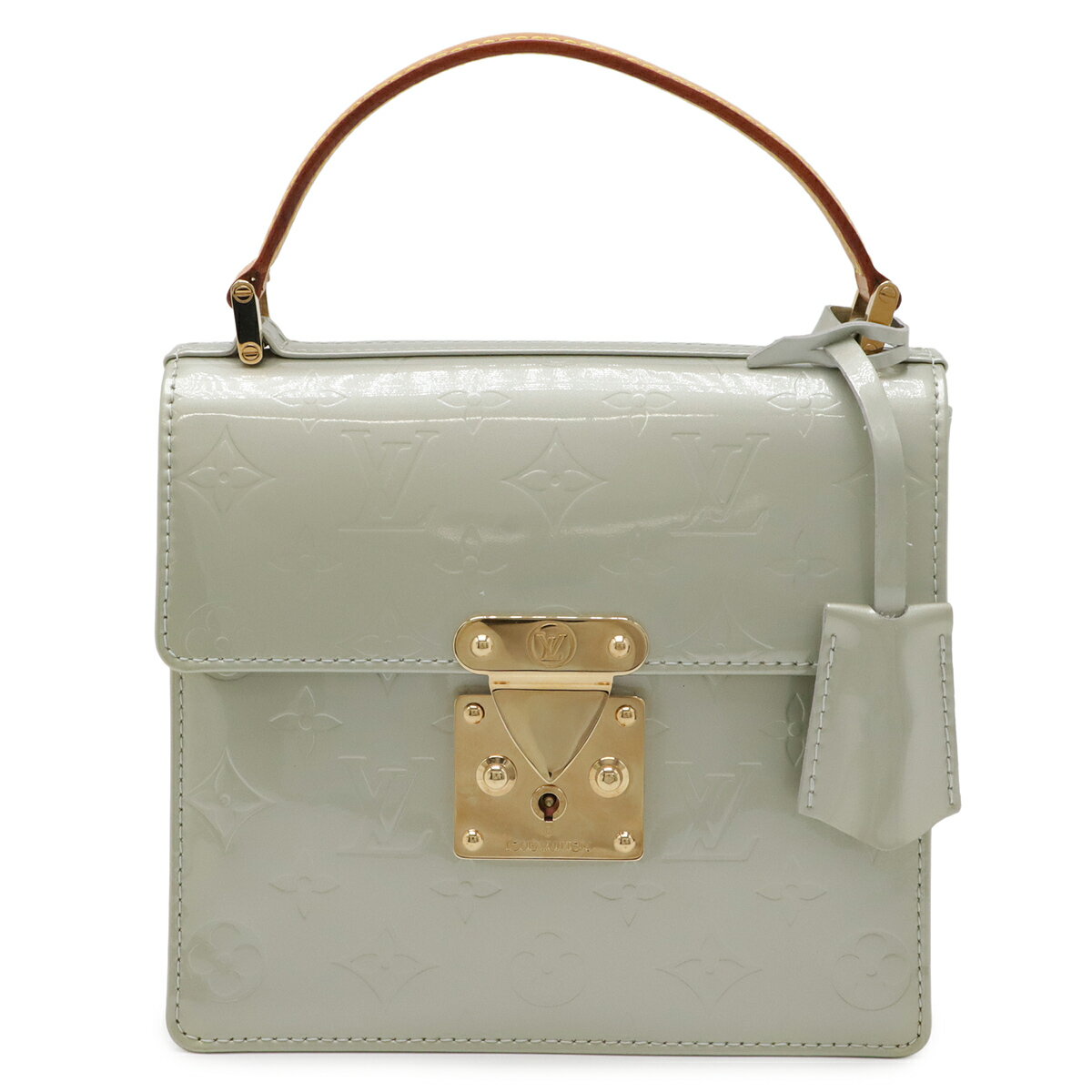 LOUIS VUITTON ルイ ヴィトン モノグラムヴェルニ スプリングストリート ハンドバッグ  ...