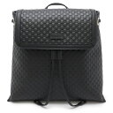 GUCCI グッチ マイクログッチシマ バックパック リュックサック レザー ブラック 黒 ゴールド金具 アウトレット品 607993 【中古】