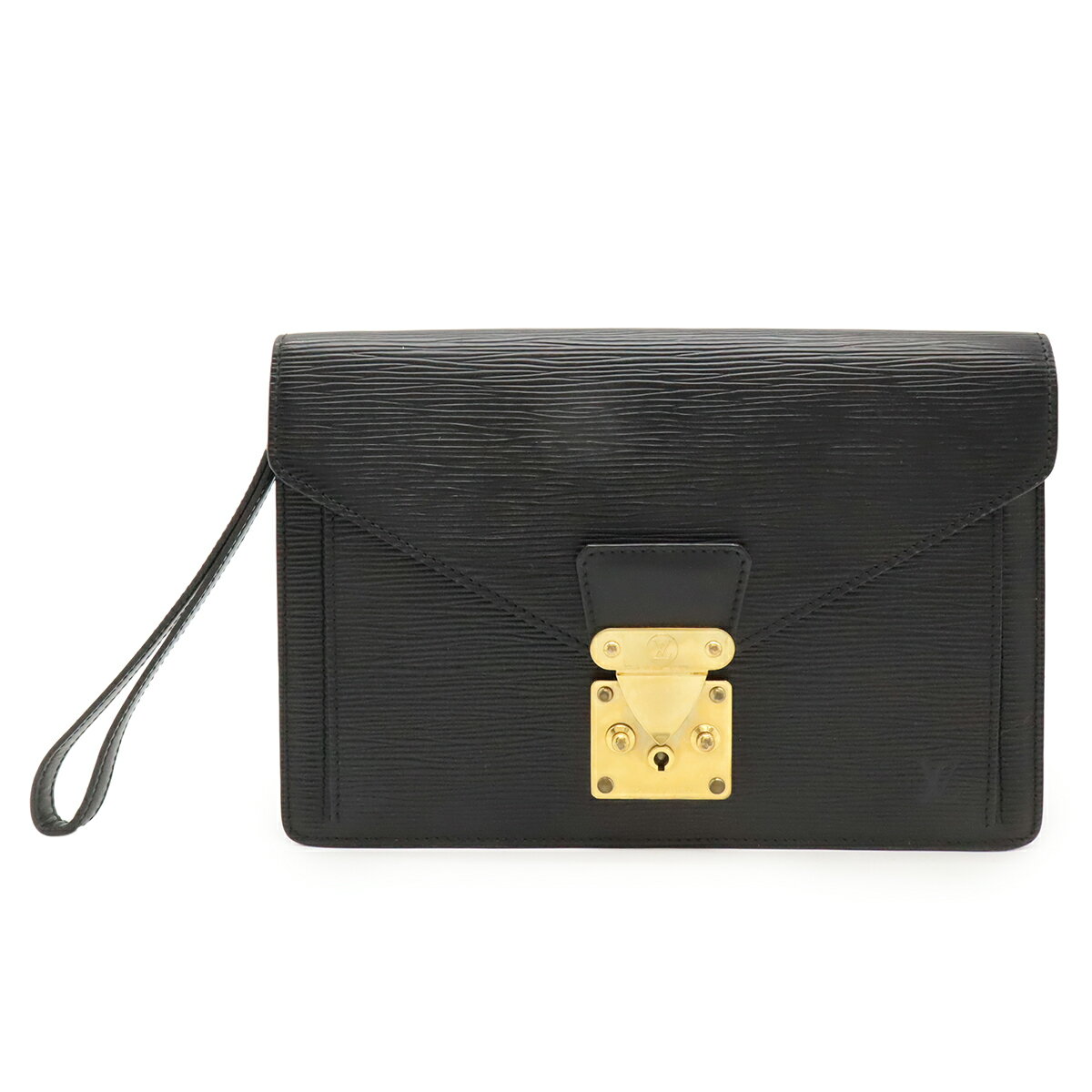 LOUIS VUITTON セカンドバッグ セリエドラゴンヌ エピ ノワール 黒