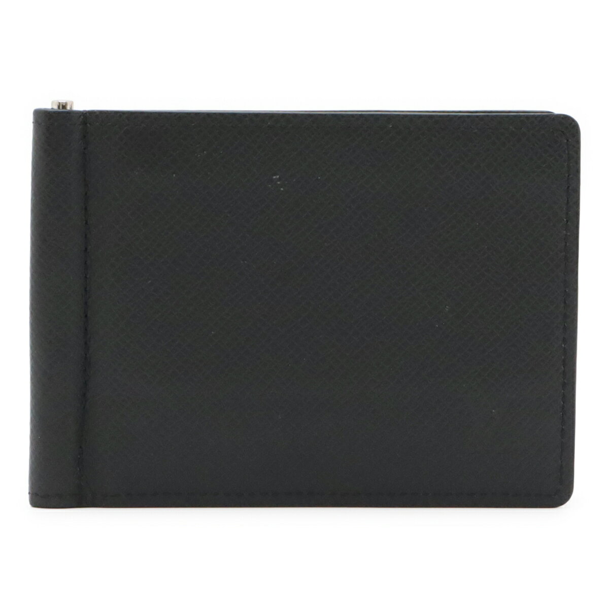 C, D, T, R, W - LOUIS VUITTON ルイ ヴィトン タイガ ポルトフォイユ パンス 2つ折財布 二つ折り札入れ マネークリップ レザー ノワール 黒 ブラック M62978 【中古】