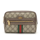 GUCCI グッチ オフィディア GGスプリーム スモール ベルトバッグ ボディバッグ ウエストバッグ シェリーライン PVC ベージュ ブラウン #85 51...