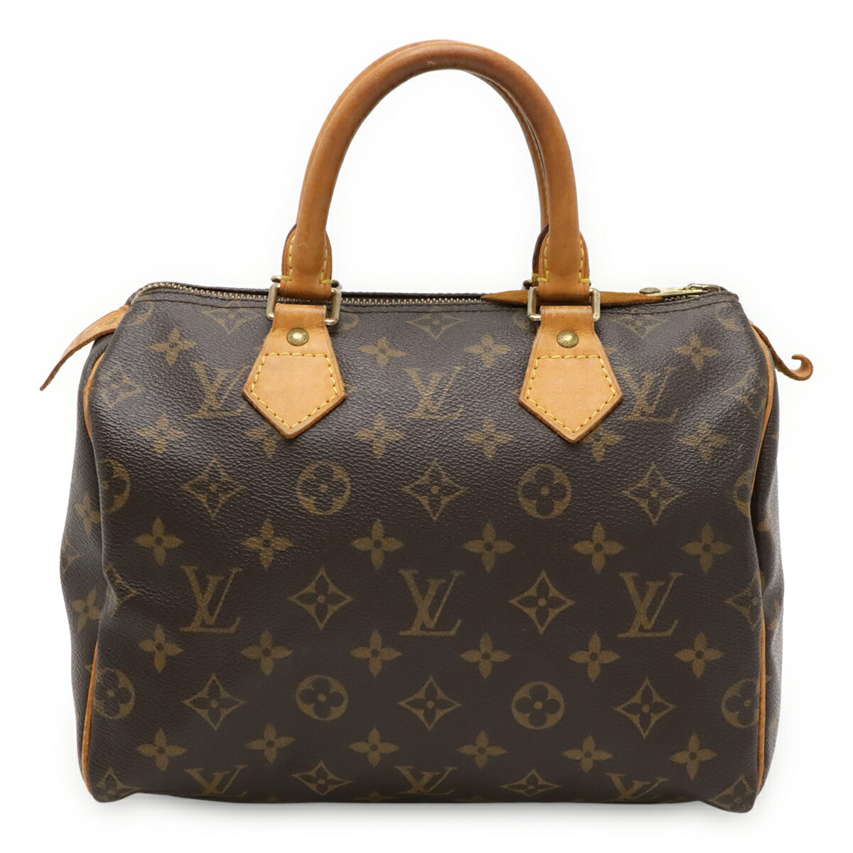 LOUIS VUITTON - LOUIS VUITTON ルイ ヴィトン モノグラム スピーディ25 ミニボストンバッグ ハンドバッグ M41528 【中古】